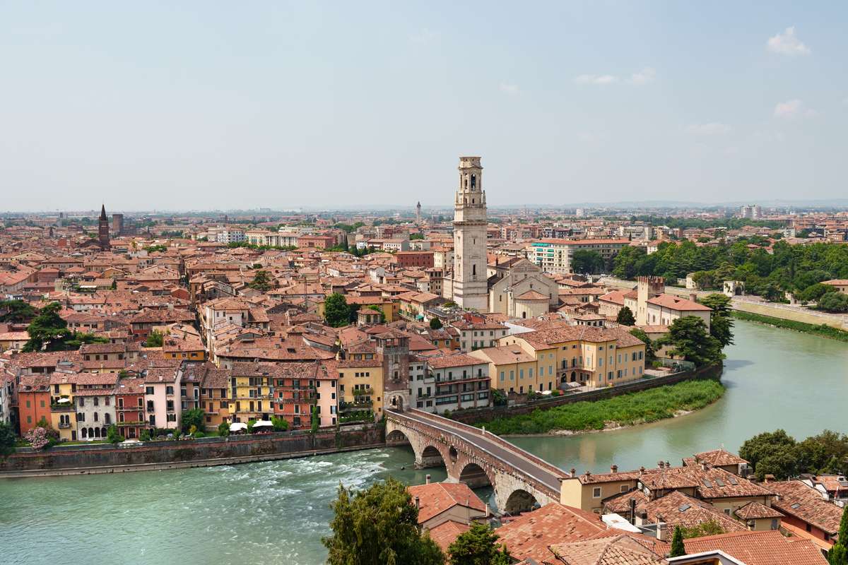 Verona City Skyline