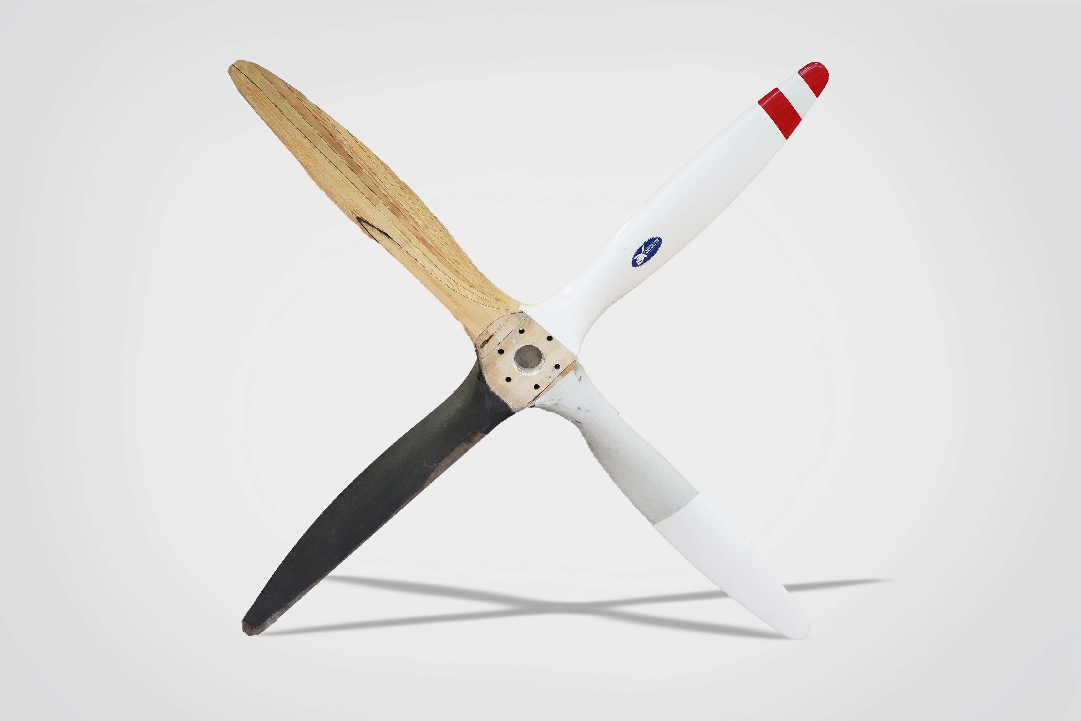 Hoffmann Propeller - Blade construction stages