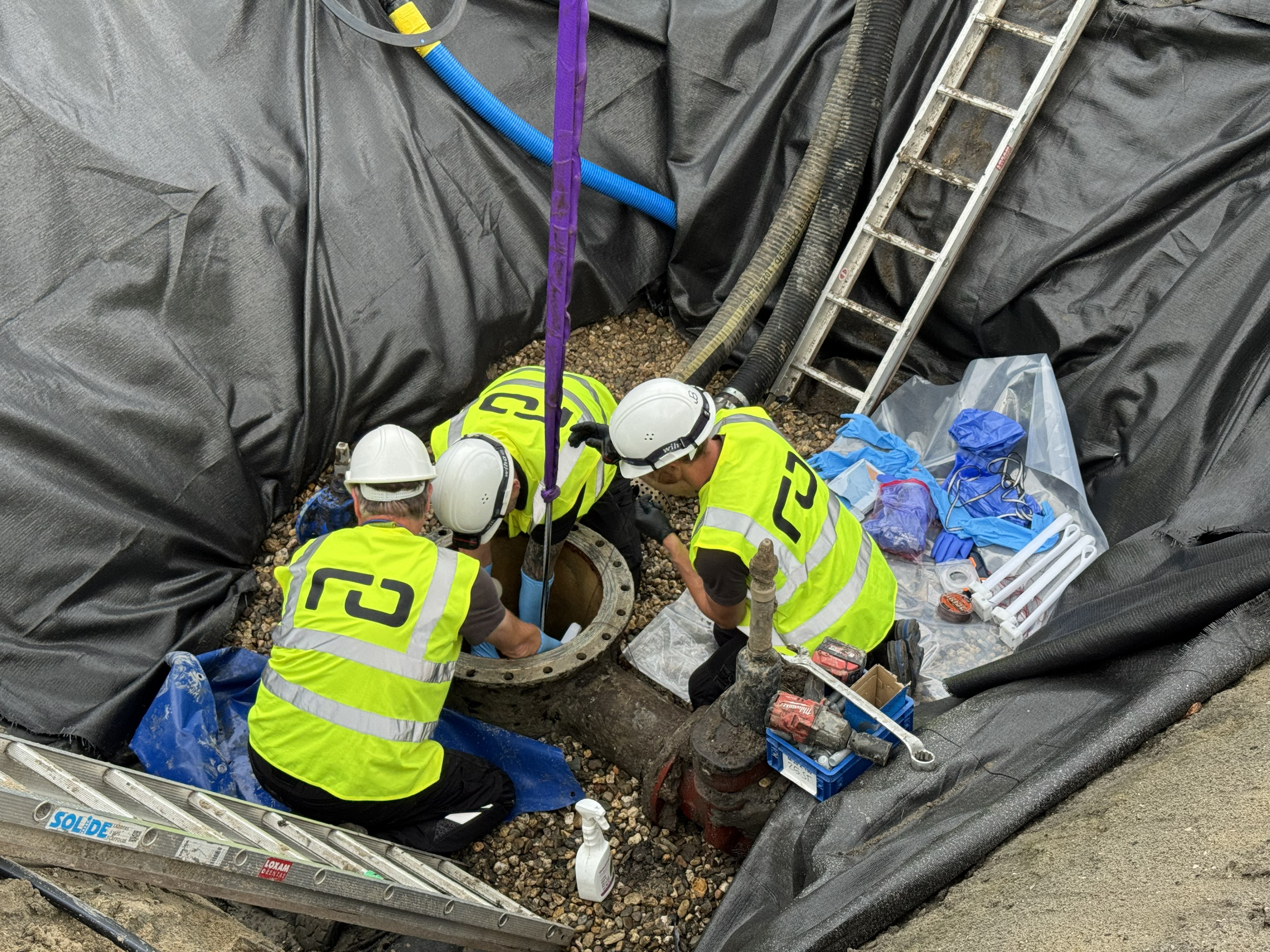 Rosenxt pioneers first drinking Water Line Inspection for Dutch utility ...