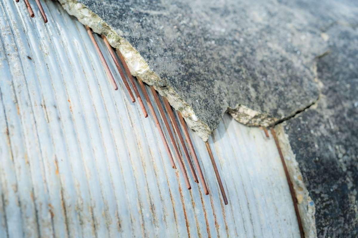 Rosenxt Wire break on a water supply pipeline