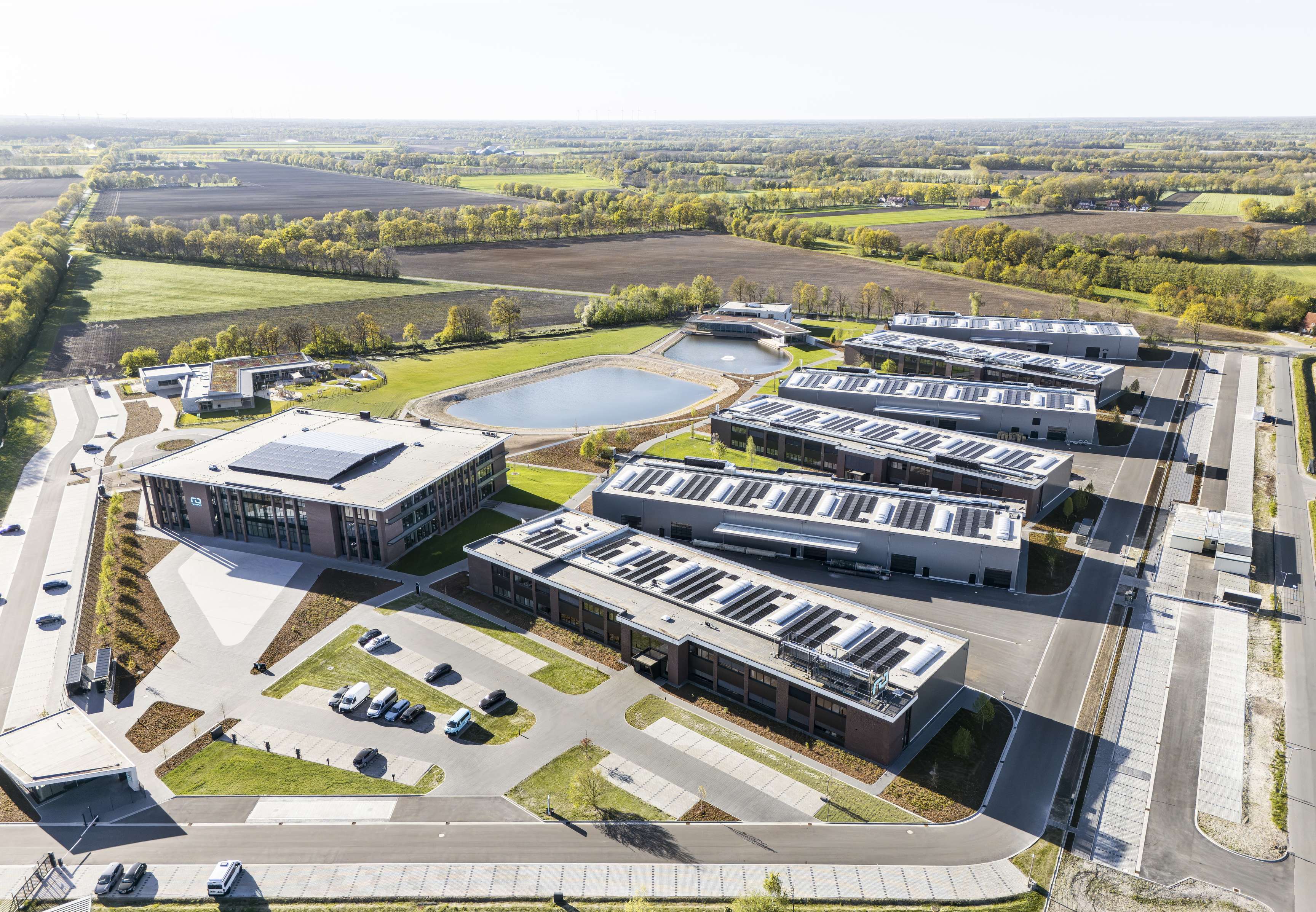 Rosenxt: Wietmarschen-Lohne, Innovation Square, areal view 