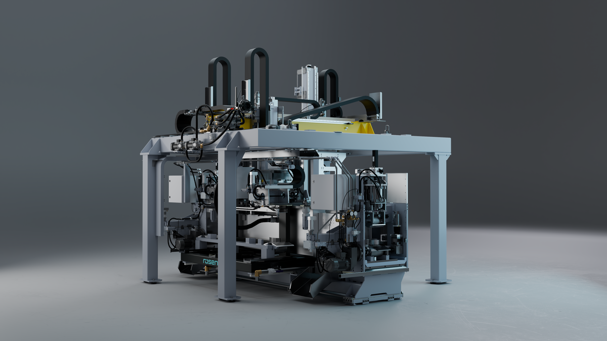 Industrial Diagnostic Systems RatisPaut 3D visuals machines with background