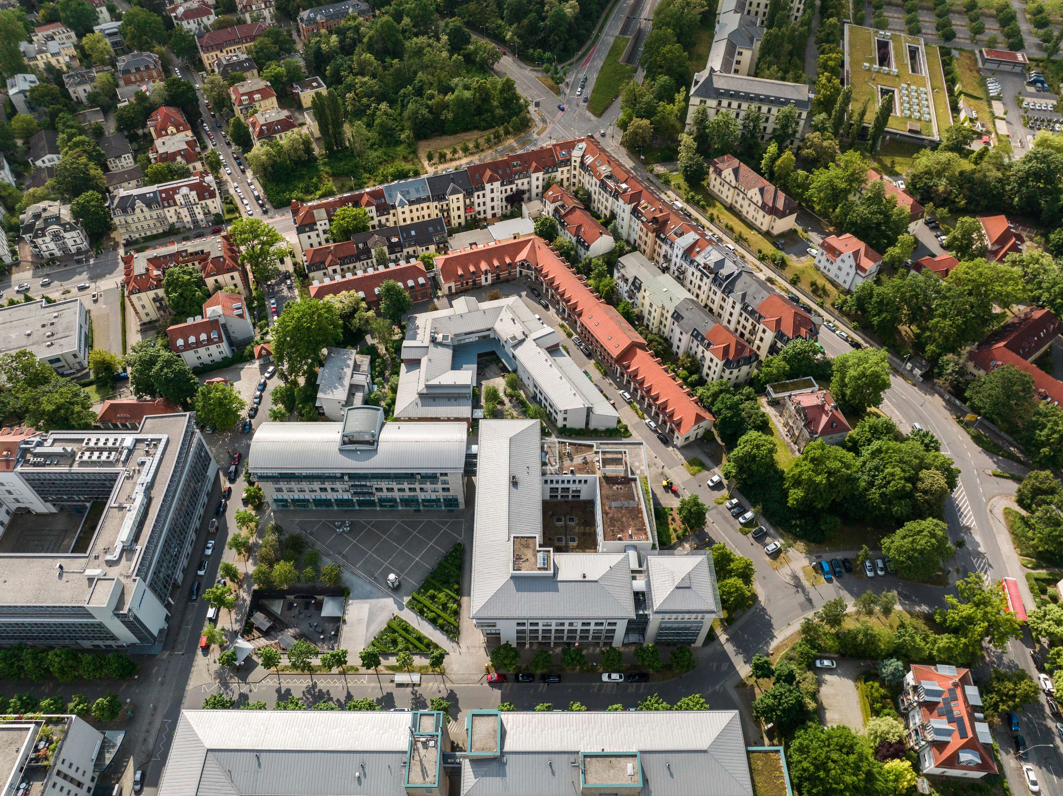 Rosenxt - Areal view of the Dresden office