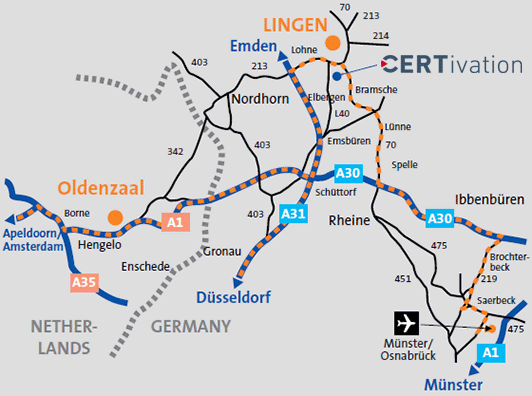 CERTivation Location Lingen