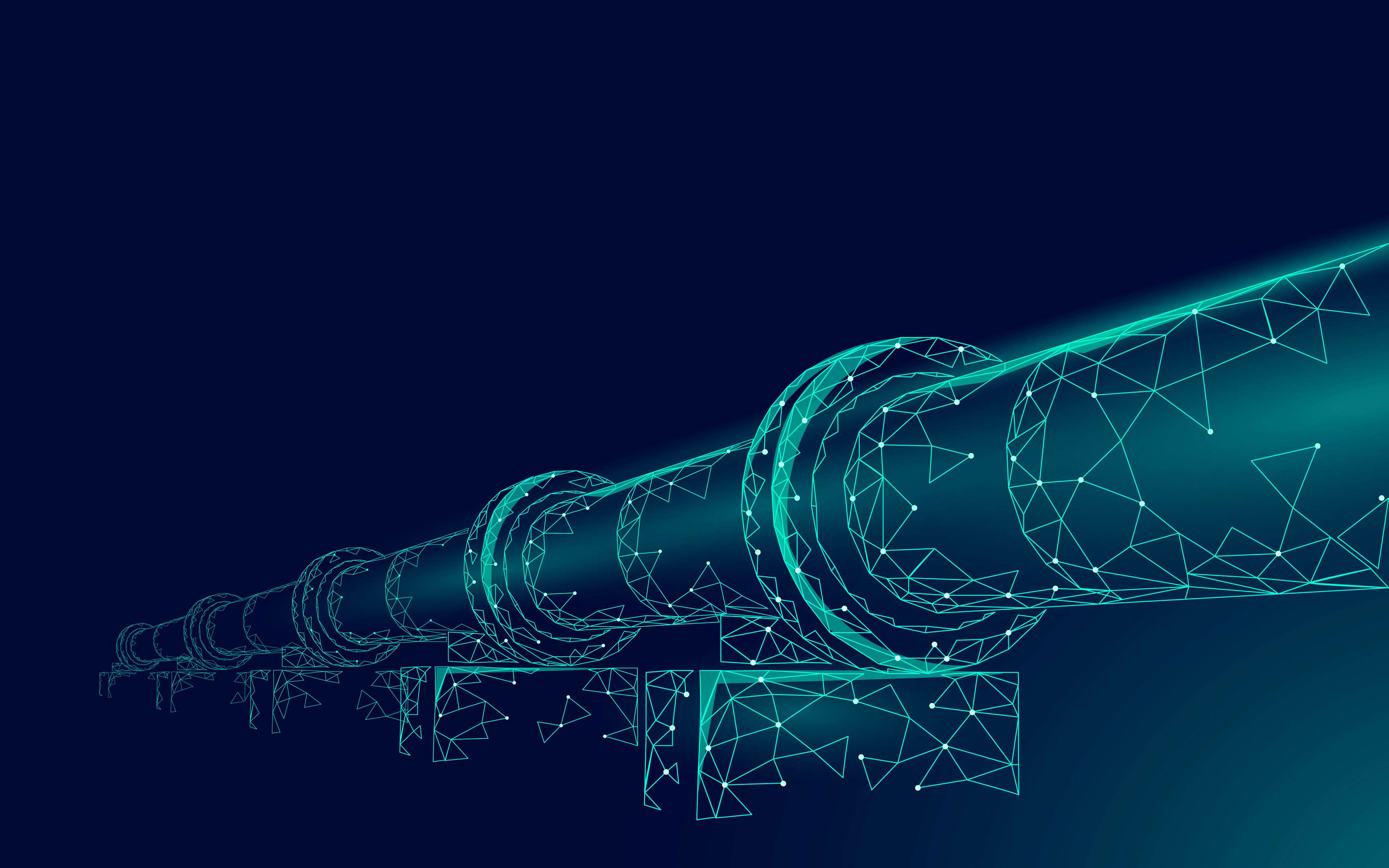 Rosenxt digital pipeline with network and data