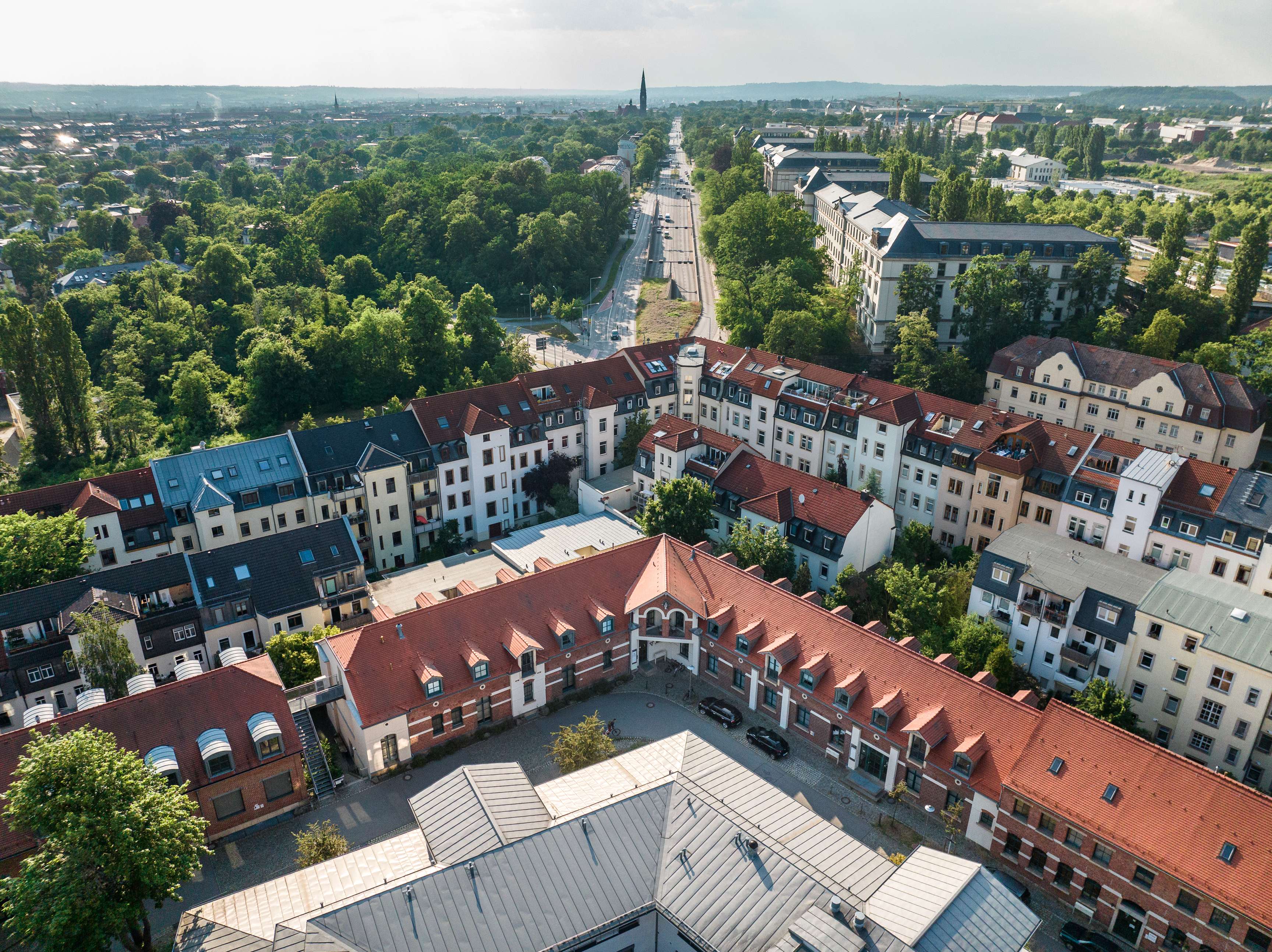 Rosenxt Areal view of the Dresden office