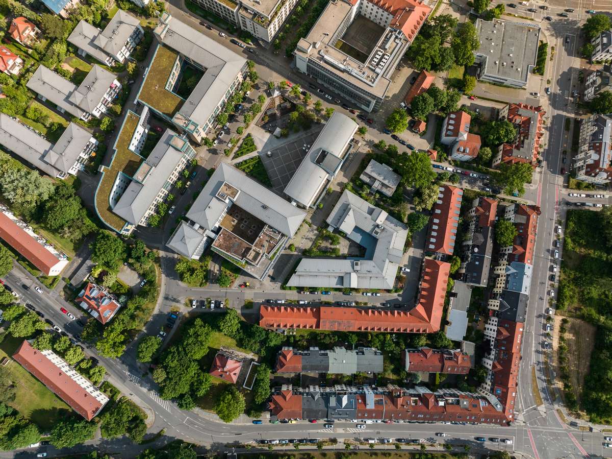 Rosenxt Areal view of the Dresden office